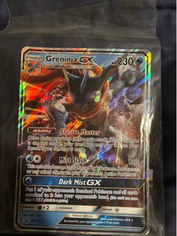 Greninja-GX holographic jumbo card