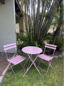 BISTRO CHAIR AND TABLE SET