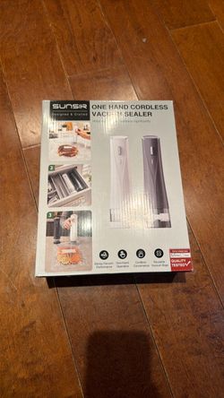 Sunsir One Hand Cordless Vacuum Sealer