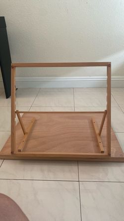Large Wooden Tabletop Desktop Painting Easel