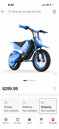 JETSON Fort Kids’ Motorcross style Electric Bike Ride-On - Blue