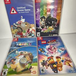 Nintendo Switch Games Lego Untitled Goose Game JOJO ETC