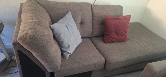 Modern Sectional Sofa Set with Large Ottoman ✨