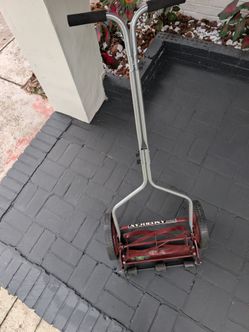 American Lawn mower manual reel mower