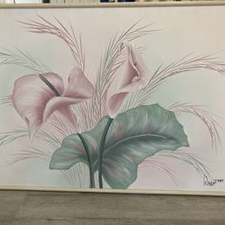 Nice Pastel Flower Painting