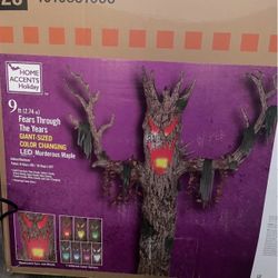9 ft. Giant-Sized LED Murderous Maple Halloween Decoration