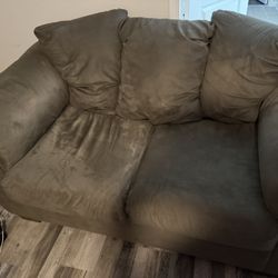  Gray Loveseat Free