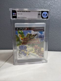 3D Dot Game Heroes Sealed - PS3 - WATA 9.8, A+