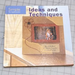 SCRAPBOOK IDEAS AND TECHNIQUES BOOK