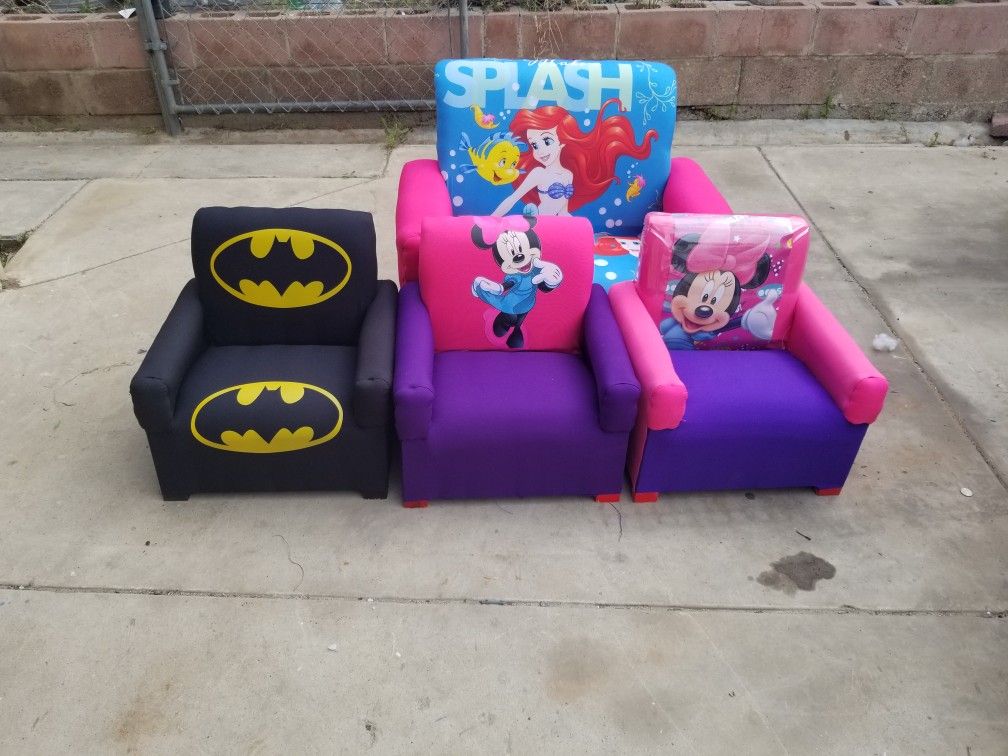 chairs and couch for childrens