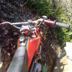 Honda CRF50 motorcycle
