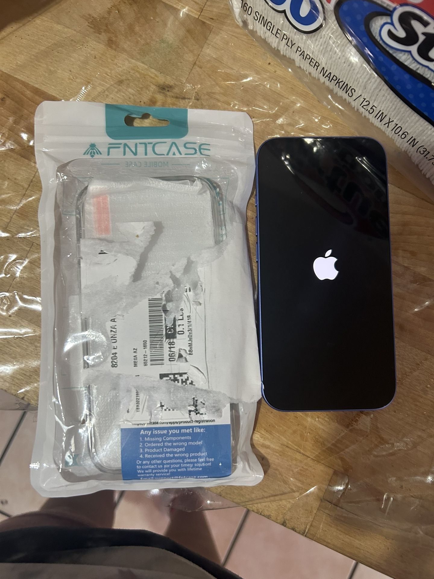 Blue iPhone 16