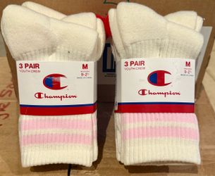 2 Set of Champion Crew Socks (6)