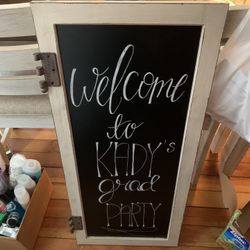 Wedding Decor Sign 