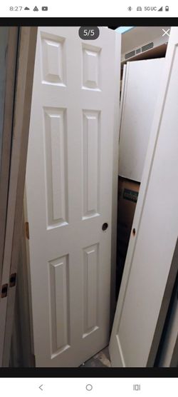 24x80 interior door solid core 6 panels available for now