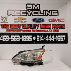 Driver Side Headlight For 2014 Nissan Sentra 