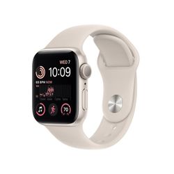 Apple Watch SE (2nd Gen) GPS 40mm Starlight Aluminum Case with Starlight Sport Band - S/M $199.99