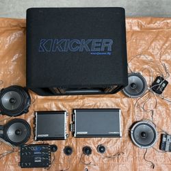 Kicker Complete Car Audio System 
