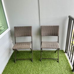 2 HomeGoods Outdoor Patio Chairs