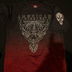 American Fighter, black/red, youth L