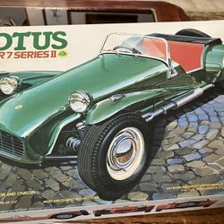 Lotus Super Seven Model Kit - 1960’s Rare And Sealed