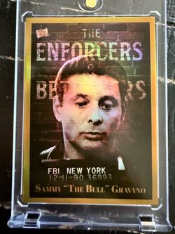 2026 Pieces of the Past Mobsters Sammy “The Bull” Gravano / Albert Anastasia ERROR 10/10