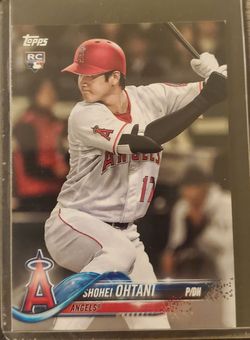 Shohei Ohtani 2018 Topps team set rookie card