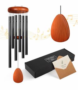 Wind Chimes for Outside, Mothers Day Gifts for Mom Grandma Nana, Deep Tone Soothing Melodic Chimes, Memorial & Sympathy Wind Chimes, Suitable for Gard