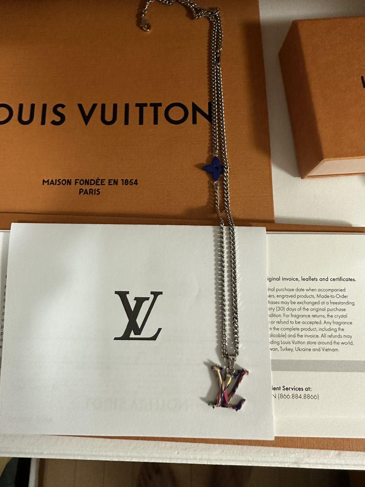 Louis Vuitton LV Psychedelic Necklace, Multi, One Size