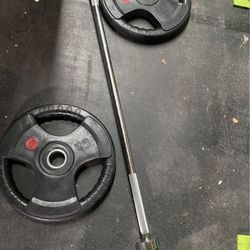 45lb Rubber Grip Plates