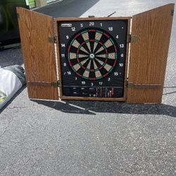 Dart Board And Darts 