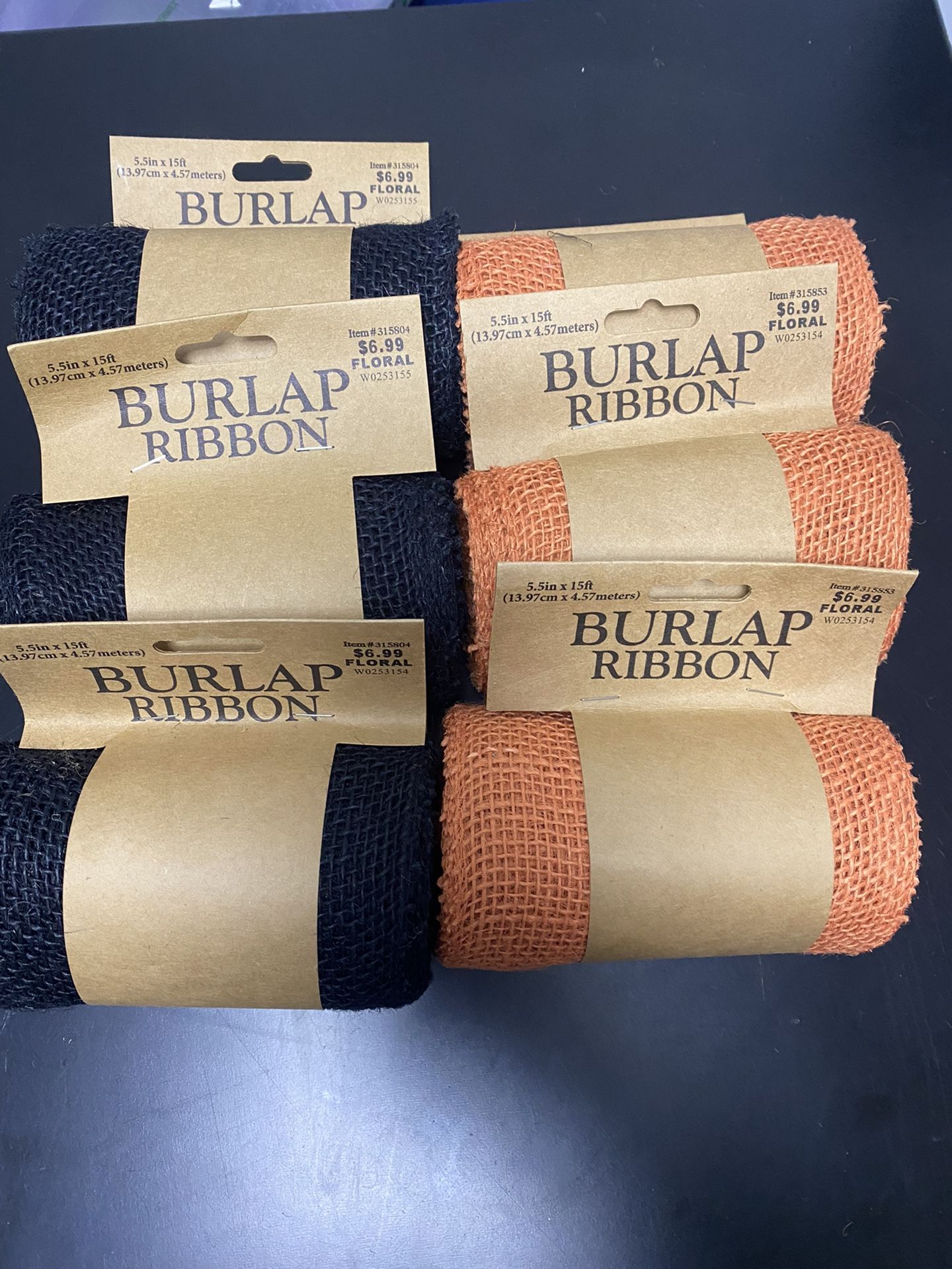 Burlap Rolls For Crafting