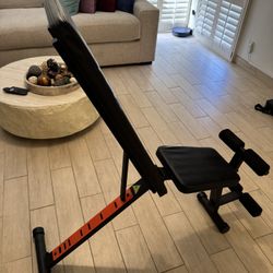 Folding workout bench For Incline decline Flat Exercises 