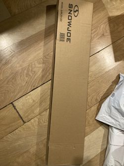 New - Snow Joe 4-in-1 Telescoping Snow Broom & Ice Scraper