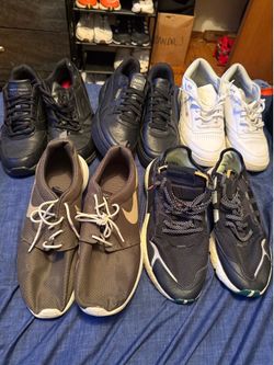 5 pairs of shoes