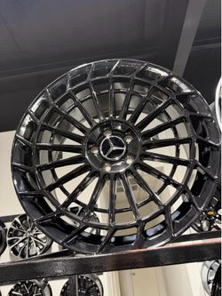 Mercedes staggered wheels tires new 20s