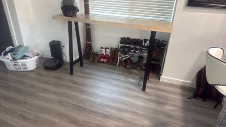 Live edge bar table