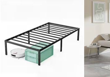 Twin platform bed frame