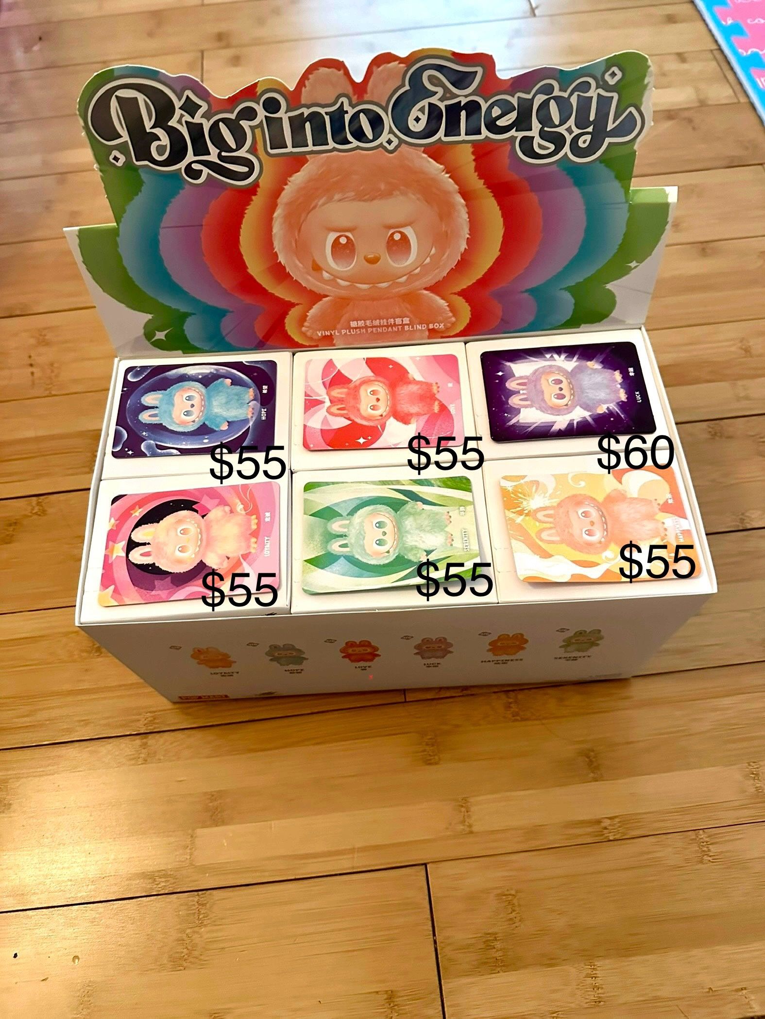 Big Into Energy Labubu v3 Authentic