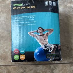 Fitness Basics 65 cm Exercise Ball 