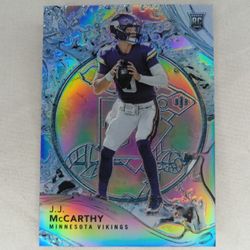 2024 JJ McCarthy Panini The National VIP Silver Splash Rookie 02/44 (Last 2 Sales In Photos)