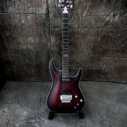 Schecter C-1 Platinum FR-S Guitar Crimson Red Burst Satin B-Stock 0807