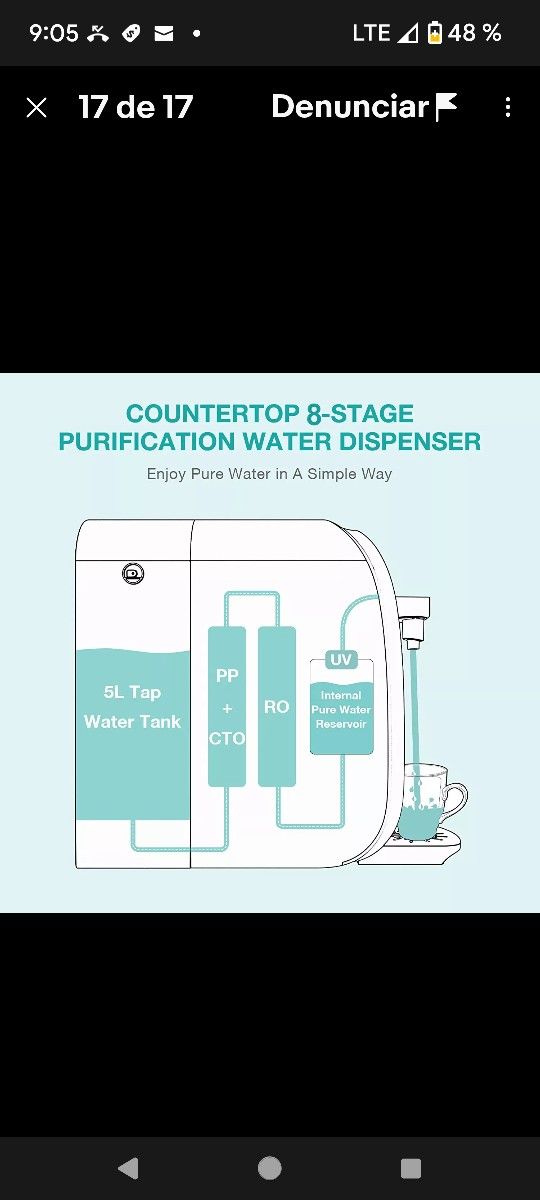 Sim Pure Filter And Purification System . Sistema De Purificación De Agua .