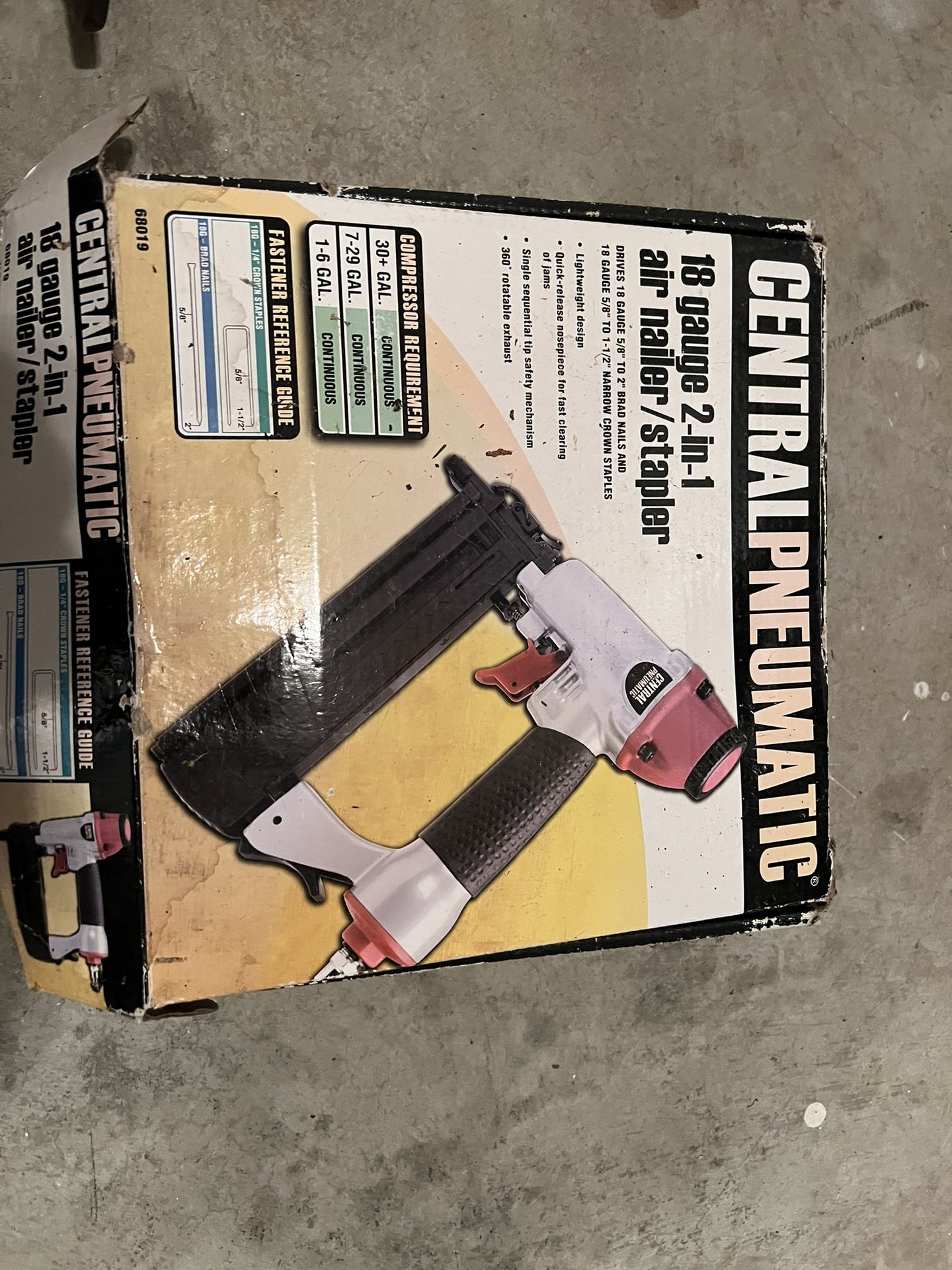 Harbor Freight, Brad Nailer