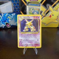 Pokemon Card Alakazam 