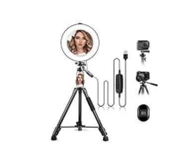 10” Ring Light With Tripod