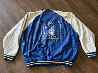 Vintage Stephen Berries Stitched Duke Blue Devils, Varsity Bomber Jacket