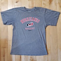 Reebok Boys Hurricanes Hockey T-Shirt (L ~ 14/16)