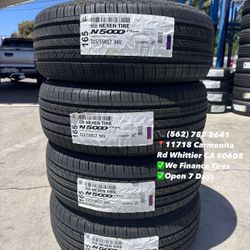 215/55R17 NEXEN Set of Tires Installed and Balanced Set de Llantas Nuevas Instaladas y Balanceadas