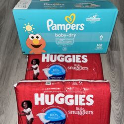 Size 6 Diapers!!